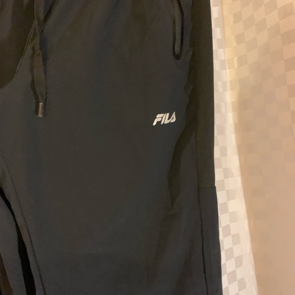 black track pants | fila - Picture 2 of 6
